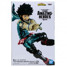 Banpresto My Hero Academia The Amazing Heroes Special Izuku Midoriya Figure (green)