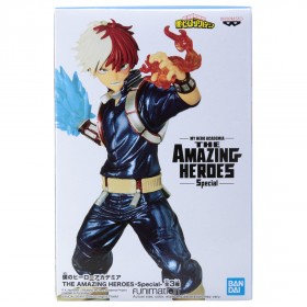Banpresto My Hero Academia The Amazing Heroes Special Shoto Todoroki Figure (blue)