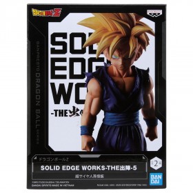 Banpresto Dragon Ball Z Solid Edge Works Vol.5 Super Saiyan Son Gohan Figure (purple)
