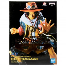 Banpresto One Piece Banpresto Chronicle King of Artist Portgas D. Ace III Figure (blue)