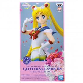 Banpresto Pretty Guardian Sailor Moon Eternal The Movie Glitter And Glamours Super Sailor Moon II Ver. B Figure (yellow)