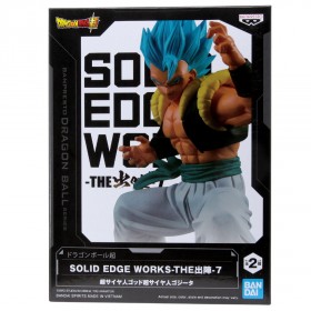 Banpresto Dragon Ball Z Solid Edge Works Vol.7 Super Saiyan God Super Saiyan Gogeta Figure (blue)