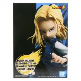 Banpresto Dragon Ball FighterZ Android Battle Android No. 18 Figure (blue)