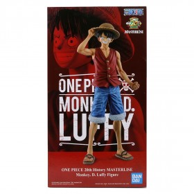Banpresto One Piece 20th History Masterlise Monkey D. Luffy Figure (red)