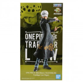 Banpresto One Piece 20th History Masterlise Trafalgar Law Figure (black)