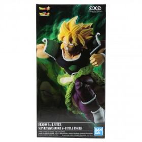 Banpresto Dragon Ball Super Z-Battle Super Saiyan Broly Figure (green)