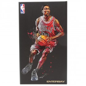 NBA x Enterbay Scottie Pippen Motion Masterpiece 1/9 Scale Figure (red)