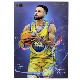 NBA x Enterbay Golden State Warriors Stephen Curry Real Masterpiece 1/6 Scale Figure (yellow)