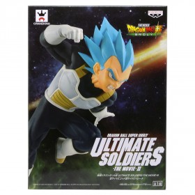 Banpresto Dragon Ball Super The Movie Ultimate Soldiers The Movie Vol 3 Super Saiyan Blue Vegeta Figure (blue)