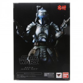 Bandai Meisho Movie Realization Star Wars Ronin Jango Fett Figure (silver)
