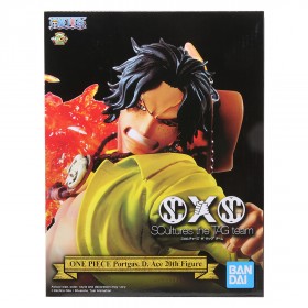 Banpresto One Piece Portgas D Ace 20th Anniversary Figure (orange)