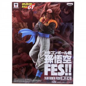 Banpresto Dragon Ball Super Goku Fes!! Vol 7 - Super Saiyan 4 Gogeta Figure (red)