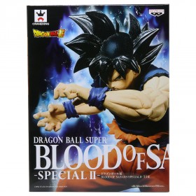 Banpresto Dragon Ball Z Blood Of Saiyans Special Ver. 2 Ultra Instinct Sign Goku Figure (blue)