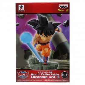 Banpresto Dragon Ball Super World Collectable Diorama Vol.3 Son Goku Figure (orange)
