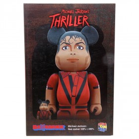 Medicom Michael Jackson Thriller Red Jacket 100% 400% Figure Set (red)