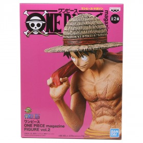 Banpresto One Piece Magazine Figure Vol.2 Monkey D. Luffy Figure (tan)