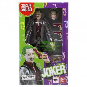 Bandai S.H.Figuarts Suicide Squad The Joker Figure (silver)