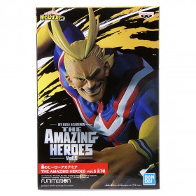 Banpresto My Hero Academia The Amazing Heroes Vol 5 All Might Figure (blue)