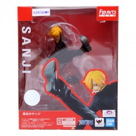 Bandai Figuarts Zero One Piece Black Leg Sanji Figure (black)