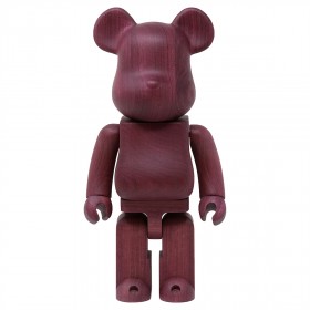 Medicom Karimoku Purple Heart 400% Bearbrick Figure (purple)