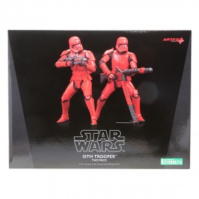 Kotobukiya Star Wars The Rise Of Skywalker Sith Trooper Two Pack ARTFX+ Statue (red)