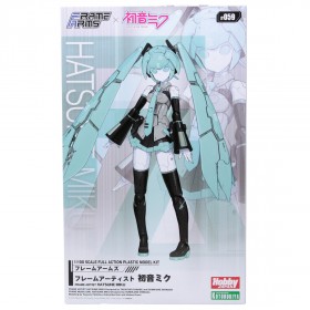 Kotobukiya Frame Arms Frame Artist Hatsune Miku Plastic Model Kit (teal)