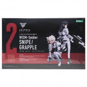Kotobukiya Megami Device WISM Soldier Snipe Grapple Plastic Model Kit (white)