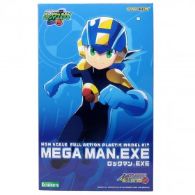 Kotobukiya Mega Man Battle Network Mega Man Plastic Model Kit (blue)