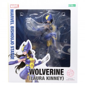 Kotobukiya Marvel Universe Wolverine Laura Kinney Bishoujo Statue (yellow)