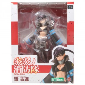 Kotobukiya ARTFX J Fire Force Tamaki Kotatsu Statue With Nekomata Effect Part (black)
