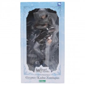 Kotobukiya Fate/Grand Order Crypter Kadoc Zemlupus Statue With Bonus Face Part (gray)