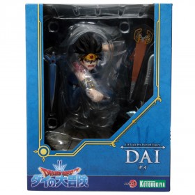 Kotobukiya ARTFX J Dragon Quest The Adventure Of Dai - Dai Statue (blue)