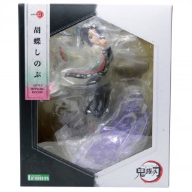 Kotobukiya ARTFX J Demon Slayer Kimetsu no Yaiba Shinobu Kocho Statue With Bonus Face Part (purple)
