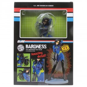 Kotobukiya G.I. Joe Baroness 25th Anniversary Blue Color Bishoujo Statue (blue)