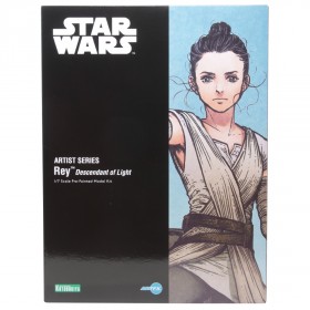 Kotobukiya ARTFX Artist Series Star Wars Rey Descendant Of Light Statue (tan)