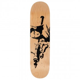 Medicom x SYNC Brandalism Mona Launcher Skateboard Deck (tan)