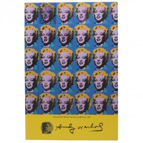 Medicom Andy Warhol Marilyn Monroe 100% 400% Bearbrick Figure Set (blue)