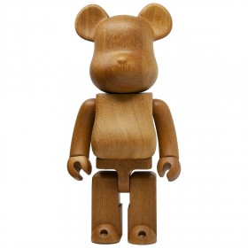 Medicom Karimoku Iroko 400% Bearbrick Figure (brown)