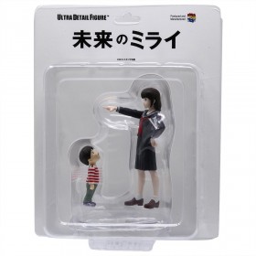 Medicom UDF Studio Chizu Series 2 Mirai Of The Future Kun And Mirai Ultra Detail Figure (navy)