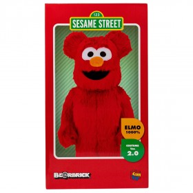 Medicom Sesame Street Elmo Costume Ver. 2.0 1000% Bearbrick Figure (red)