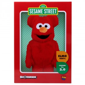 Medicom Sesame Street Elmo Costume Ver. 2.0 400% Bearbrick Figure (red)