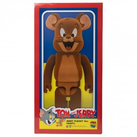 Medicom Tom and Jerry - Jerry Flocky 1000% Bearbrick Figure (brown)