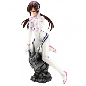 Kotobukiya Neon Genesis Evangelion Evangelion 3.0+1.0 Thrice Upon A Time Mari Makinami Illustrious White Plugsuit Ver. Ani Statue (white)