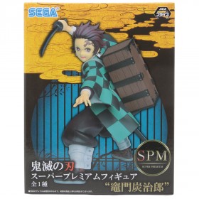 Sega Demon Slayer Kimetsu no Yaiba Kamado Tanjiro SPM Figure (black)