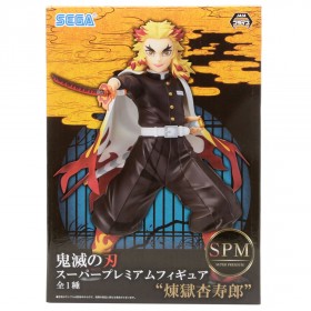 Sega Demon Slayer Kimetsu no Yaiba Kyojuro Rengoku SPM Figure (black)