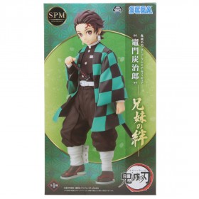 Sega Demon Slayer Kimetsu no Yaiba Tanjiro Kamado Sibling Bonds SPM Figure (black)