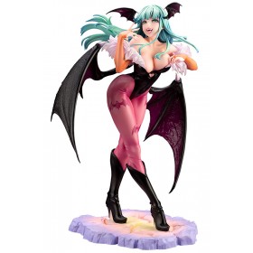 Kotobukiya Vampire Darkstalkers Morrigan Bishoujo Statue (teal)