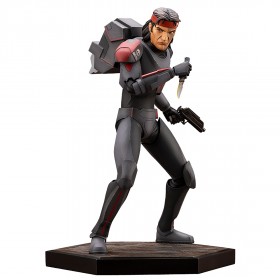 Kotobukiya Star Wars The Bad Batch ARTFX Hunter Statue (gray)