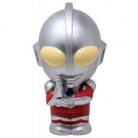 Monogram Ultraman Figural PVC Bank (silver)