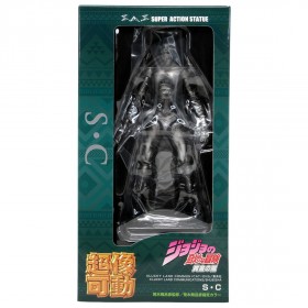 Medicos Super Action Statue JoJo's Bizarre Adventure Part 5 Golden Wind Silver Chariot Chozokado Figure (silver)